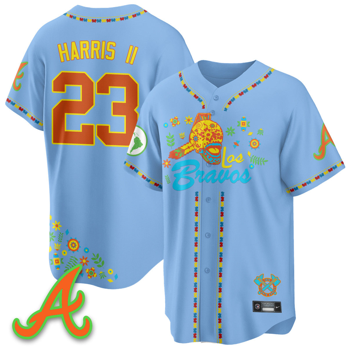 ATL 2025 "Los Bravos" Jersey V2 - Stitched