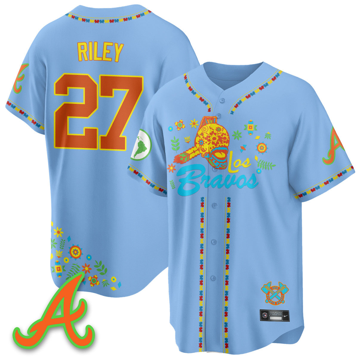 ATL 2025 "Los Bravos" Jersey V2 - Stitched