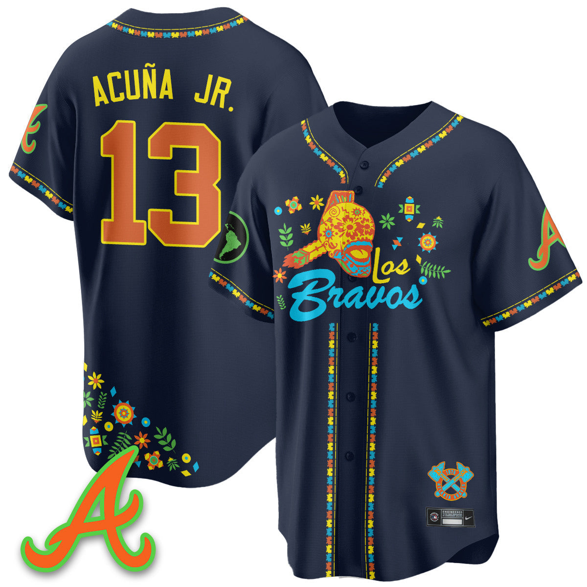 ATL 2025 "Los Bravos" Jersey V2 - Stitched