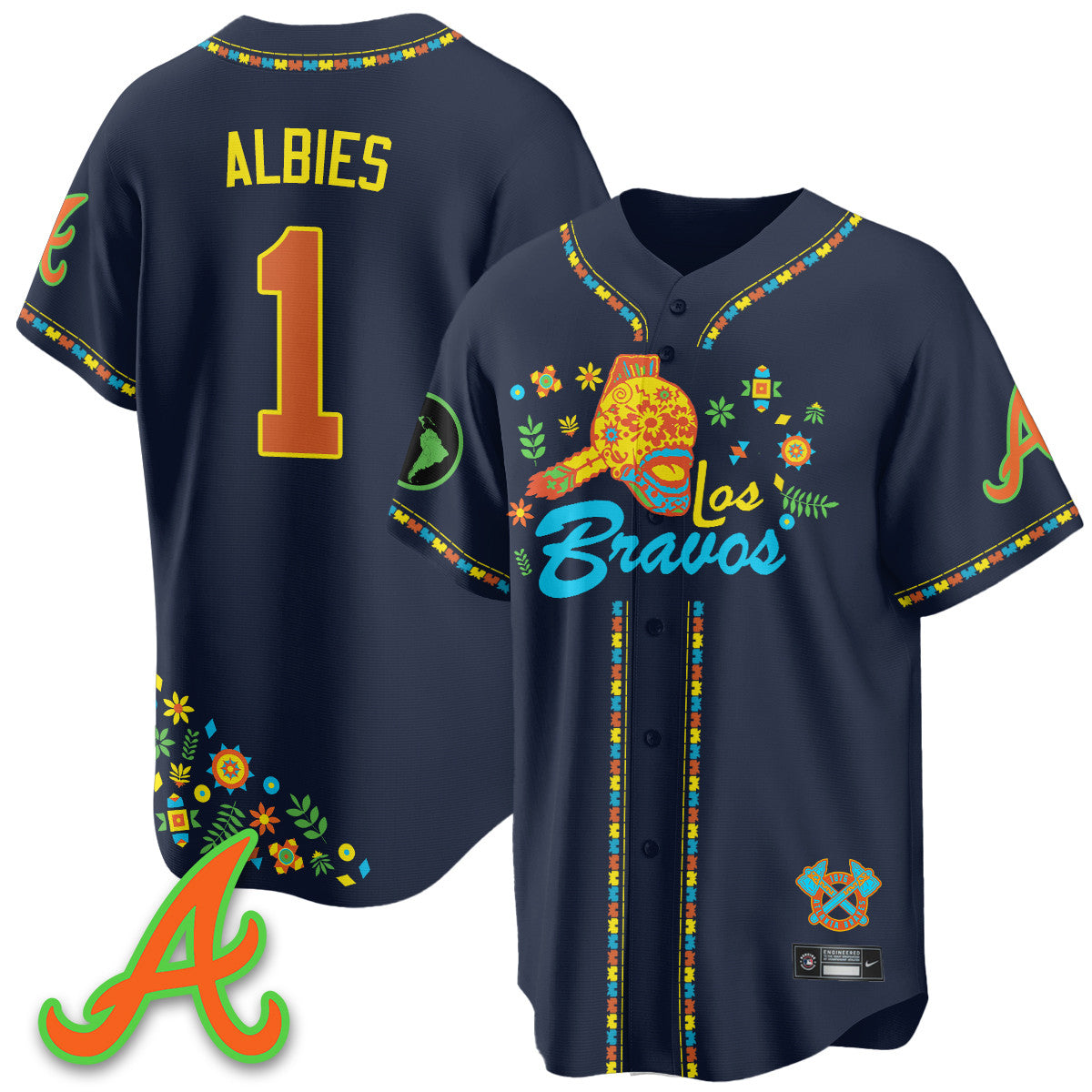 ATL 2025 "Los Bravos" Jersey V2 - Stitched