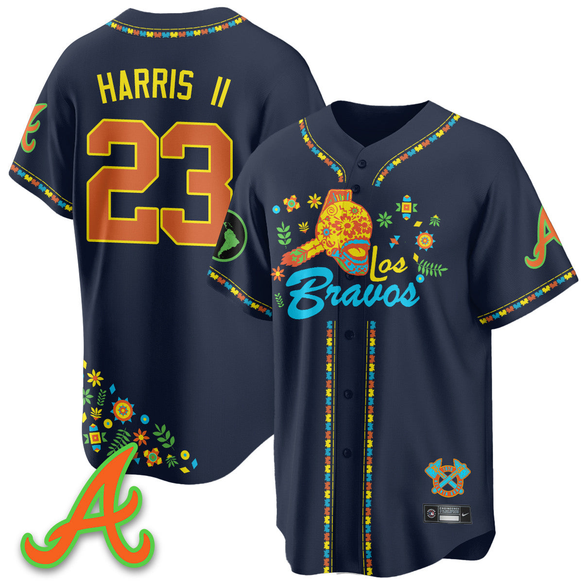 ATL 2025 "Los Bravos" Jersey V2 - Stitched