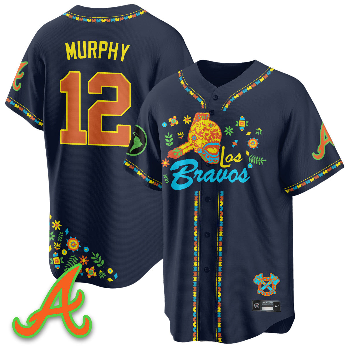 ATL 2025 "Los Bravos" Jersey V2 - Stitched