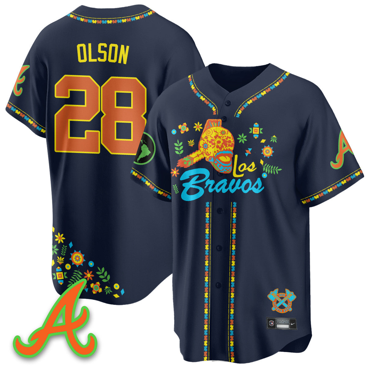 ATL 2025 "Los Bravos" Jersey V2 - Stitched