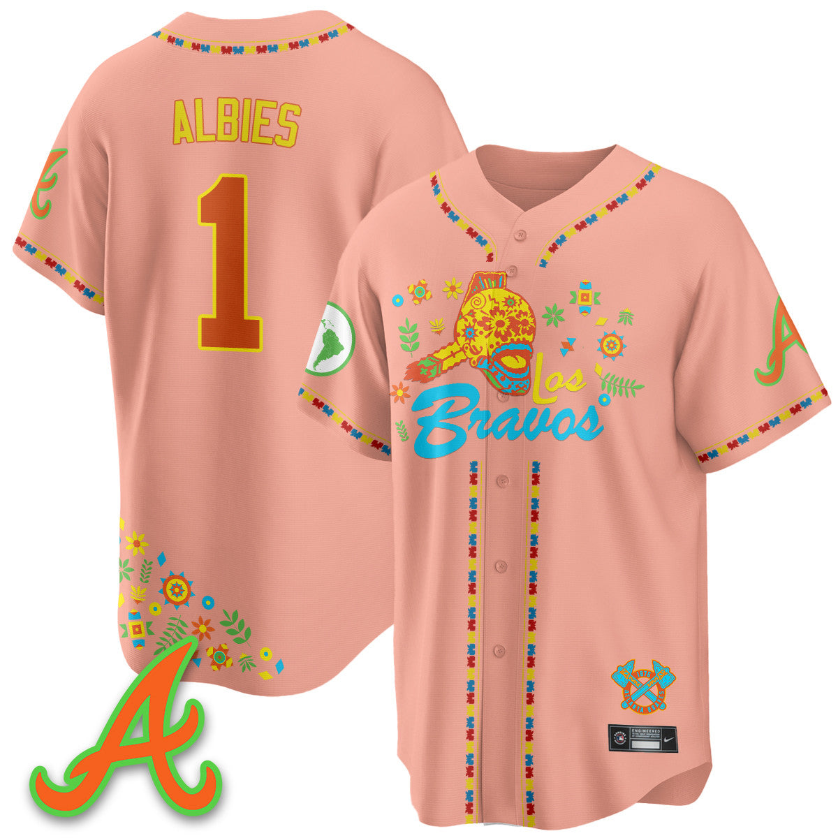 ATL 2025 "Los Bravos" Jersey V2 - Stitched