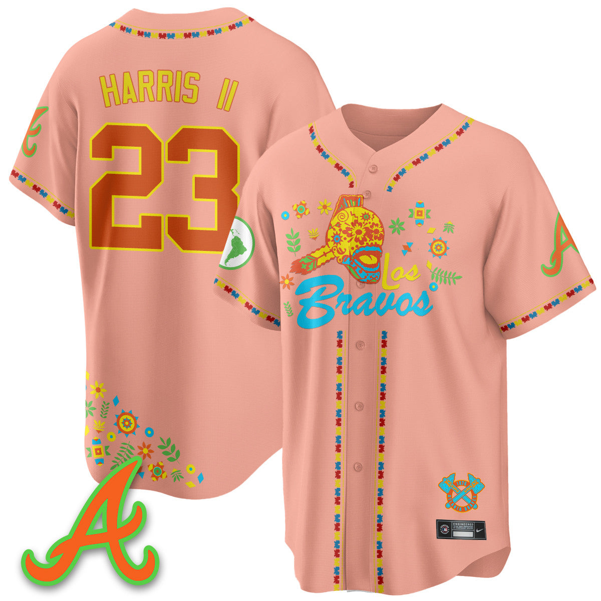 ATL 2025 "Los Bravos" Jersey V2 - Stitched
