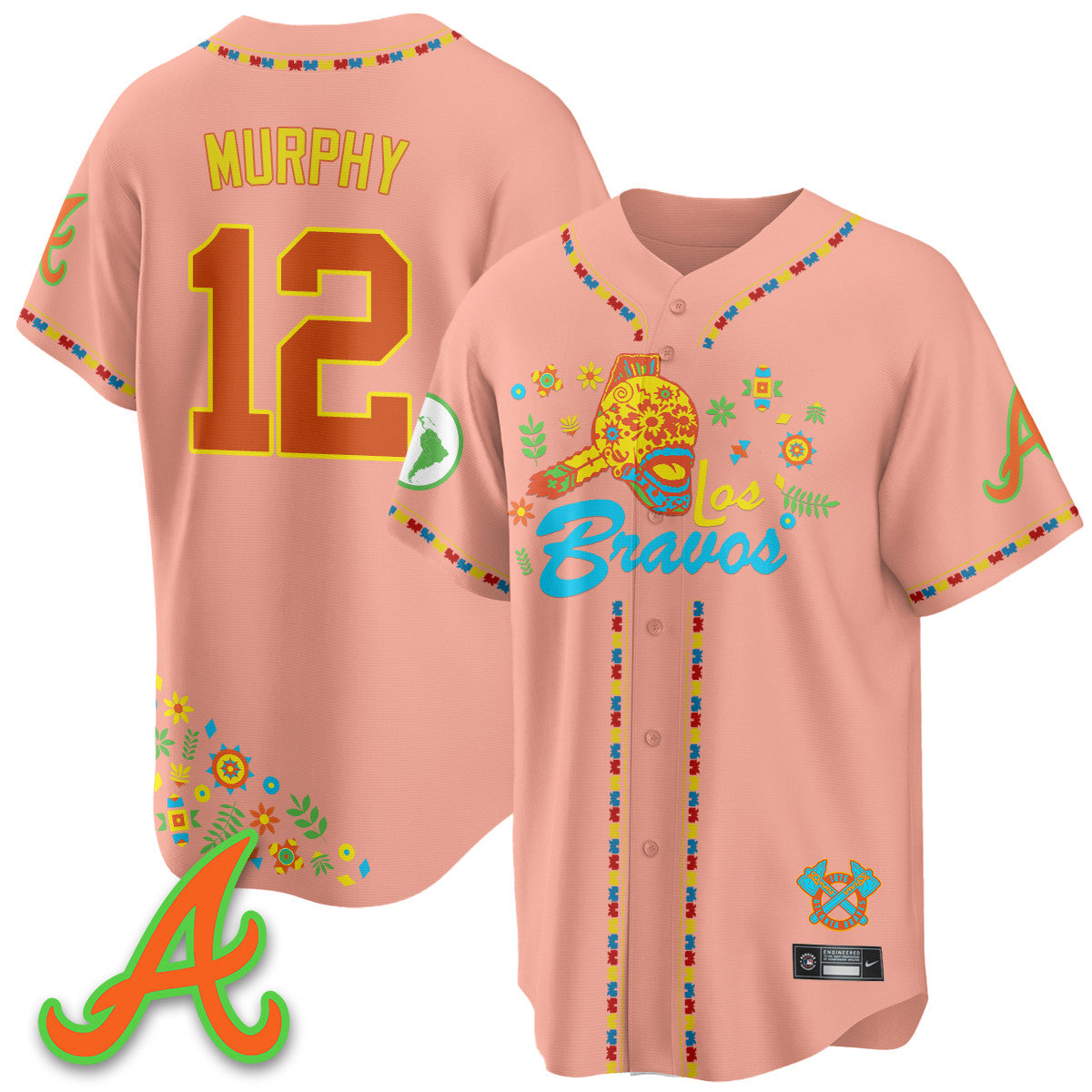 ATL 2025 "Los Bravos" Jersey V2 - Stitched