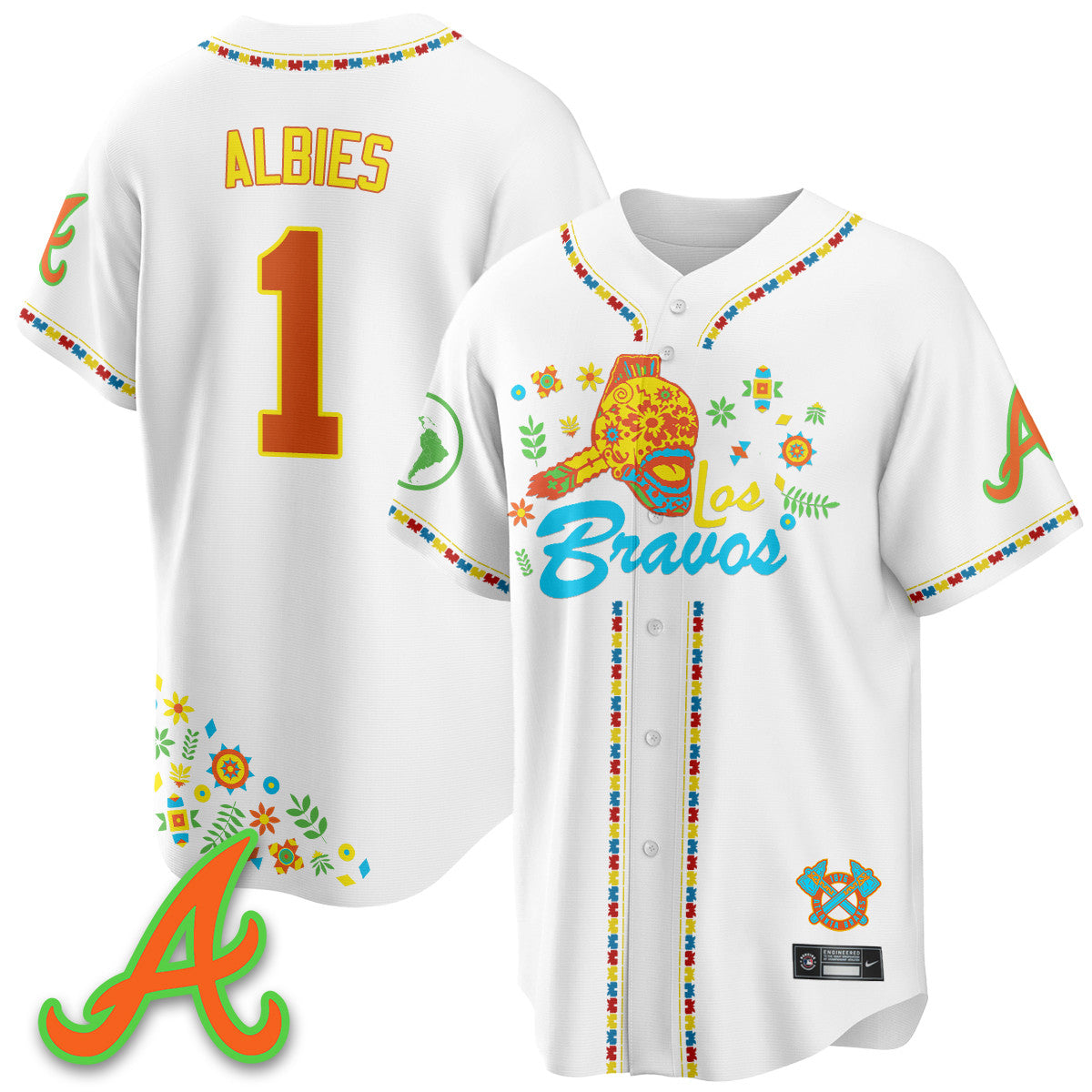 ATL 2025 "Los Bravos" Jersey V2 - Stitched