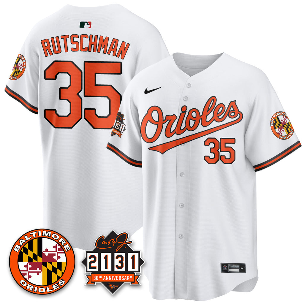 Men's Baltimore Orioles "30th Anniversary of 2131" Limited Jersey - All Stitched