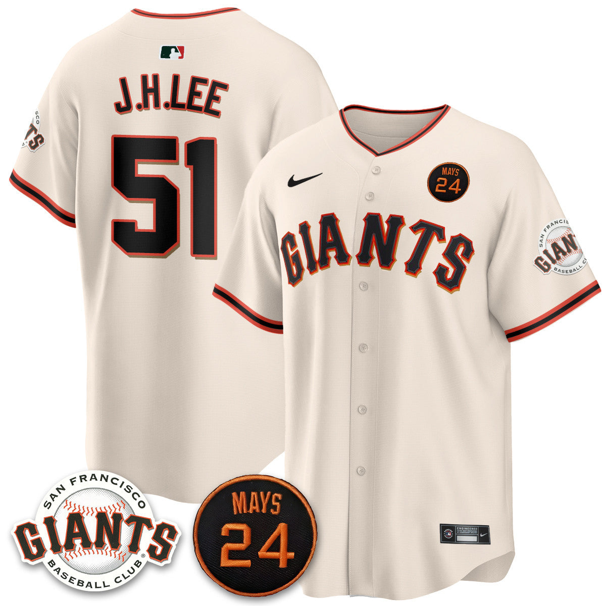 Women's San Francisco Giants 2025 Limited Jersey - All Stitched