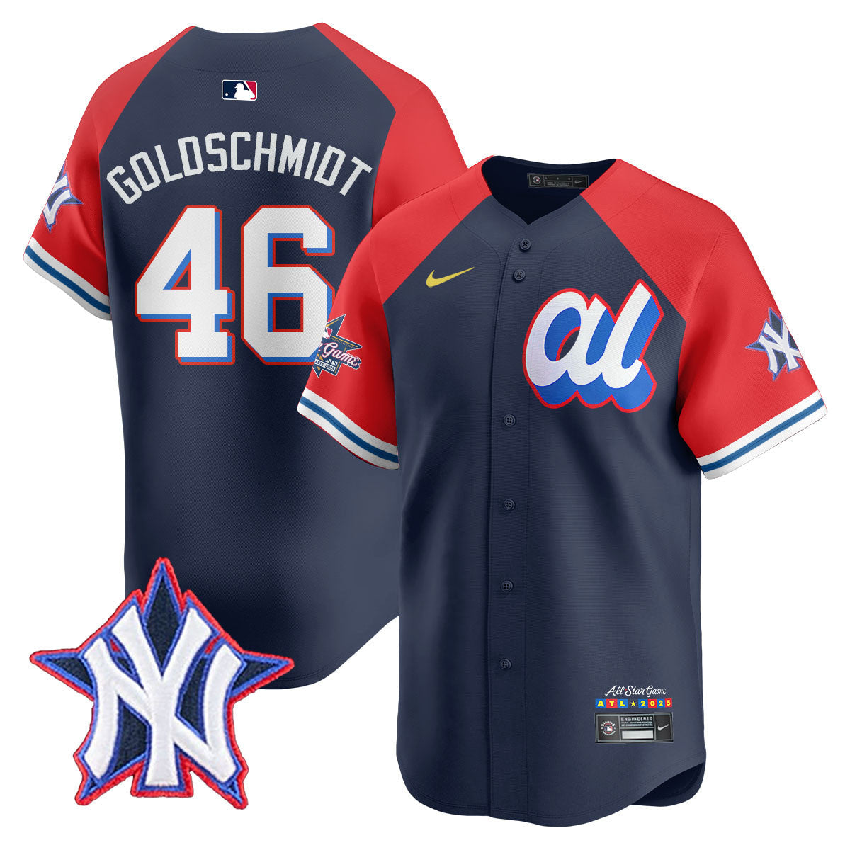 American League 2025 MLB All-Star Jersey - Stitched