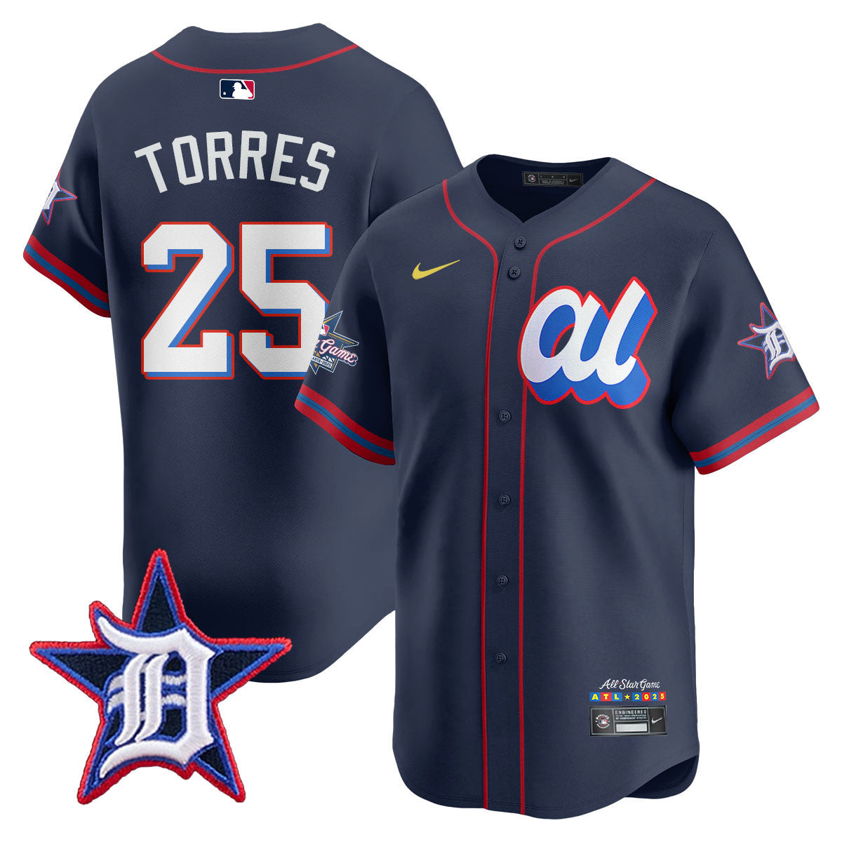 American League 2025 MLB All-Star Jersey - Stitched