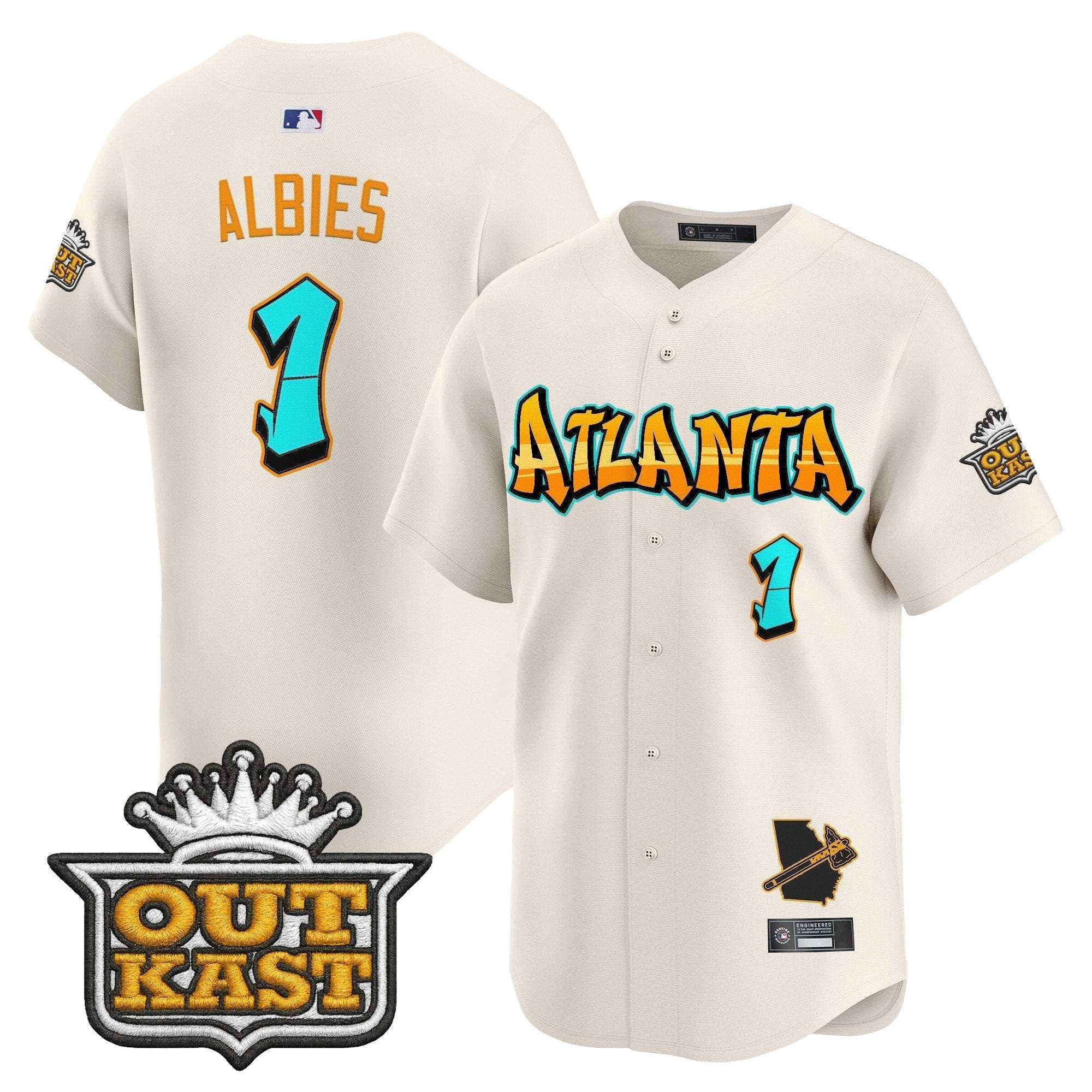 ATL 'Graffiti A-Town Edition' Vapor Premier Limited Jersey - Stitched