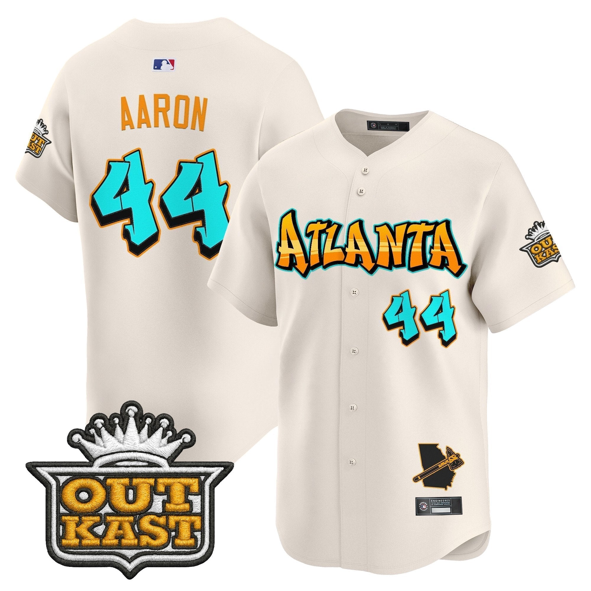 ATL 'Graffiti A-Town Edition' Vapor Premier Limited Jersey - Stitched