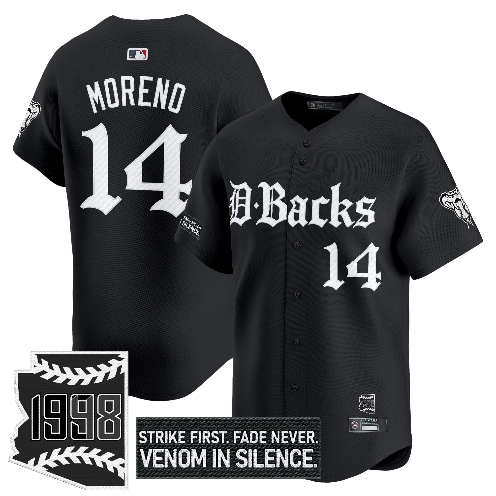 ARI 'Gothic Desert Fang Edition' Vapor Premier Limited Jersey V2 - Stitched