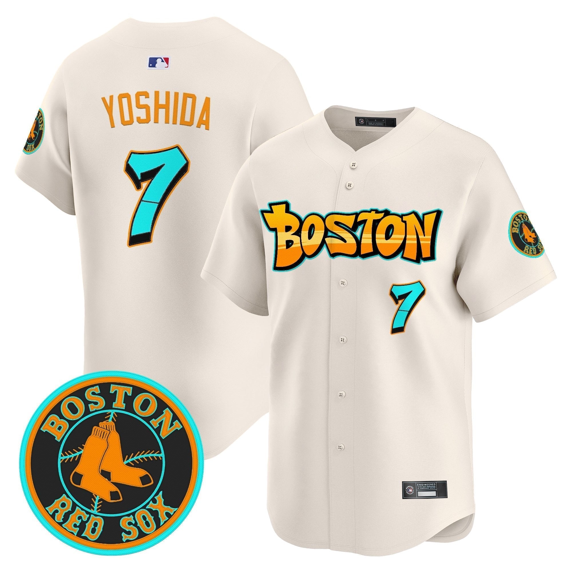 BOS 'Graffiti Streetstyle Edition' Vapor Premier Limited Jersey - Stitched