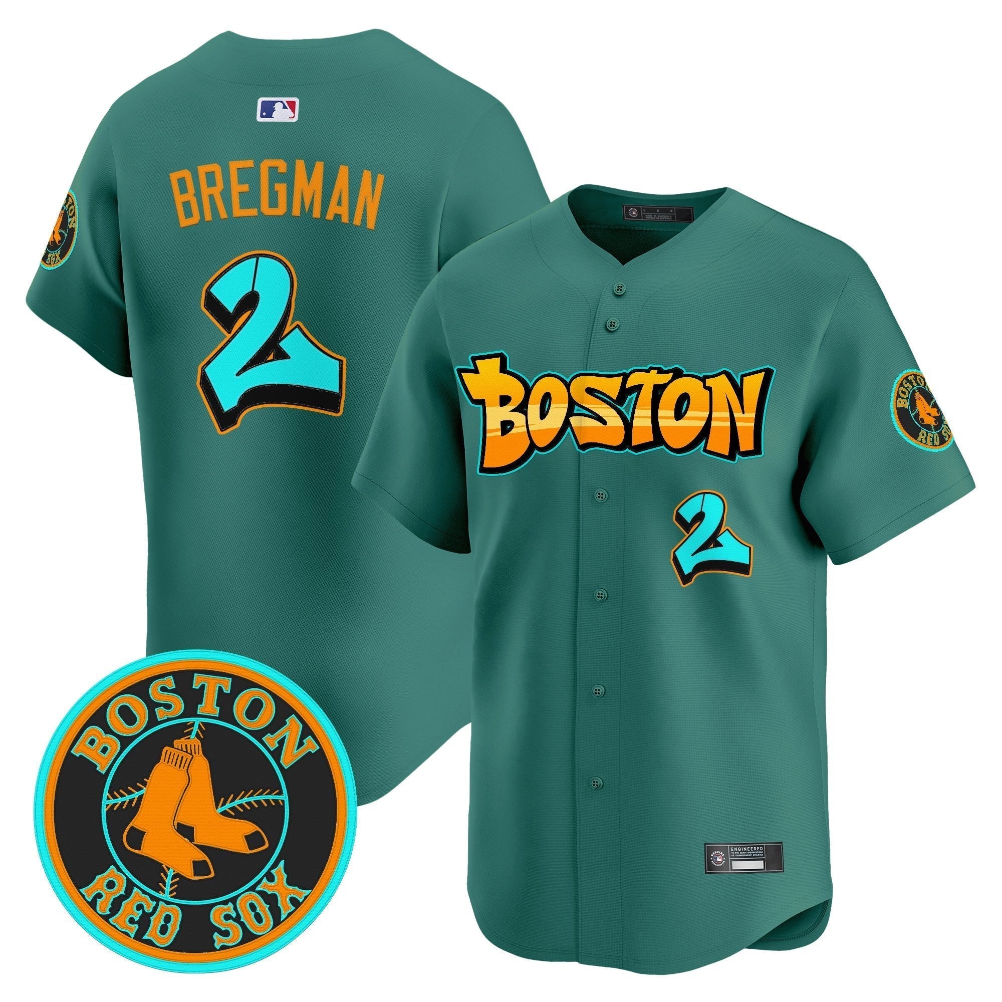BOS 'Graffiti Streetstyle Edition' Vapor Premier Limited Jersey - Stitched