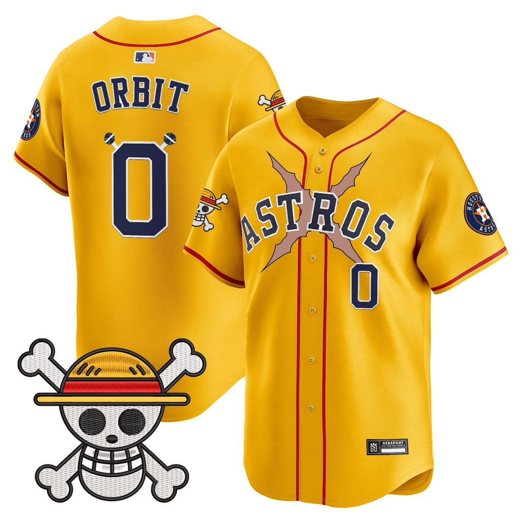 HOU x One Piece 2025 Vapor Premier Limited Jersey - Stitched