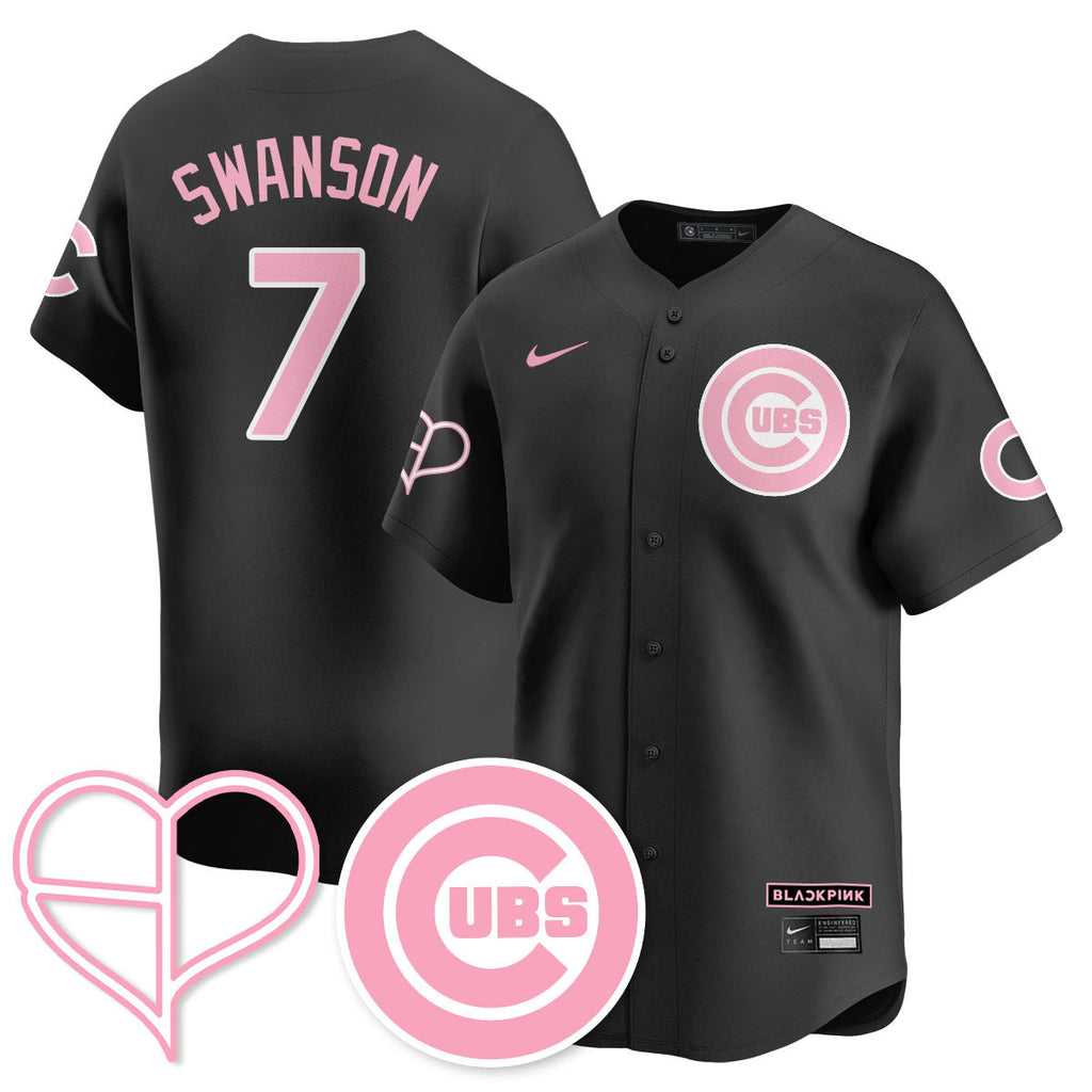 Women's Chicago Cubs BL??KPI?K 2025 Limited Jersey - All Stitched
