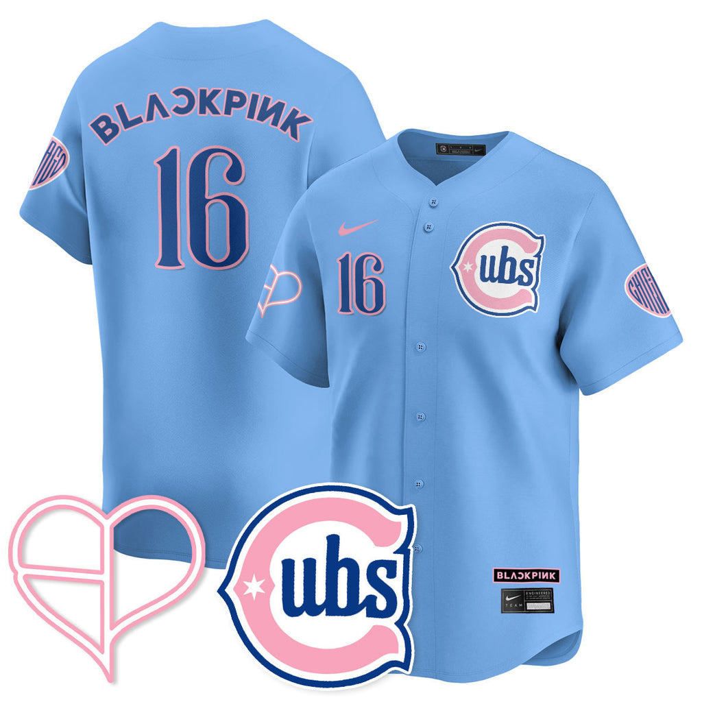 Chicago Cubs BL??KPI?K 2025 Limited Custom Jersey - All Stitched