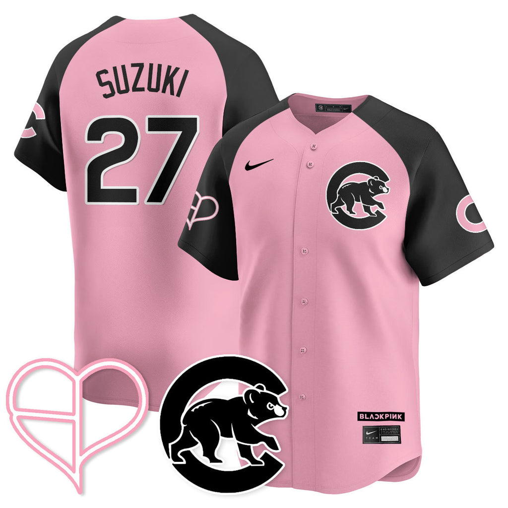 Men's Chicago Cubs BL??KPI?K 2025 Limited Jersey - All Stitched