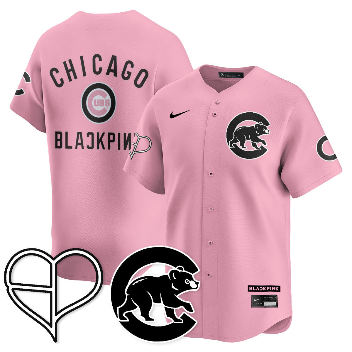 Men's Chicago Cubs BL??KPI?K 2025 Limited Jersey - All Stitched
