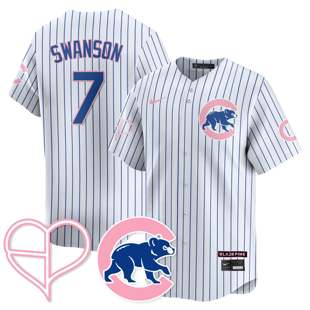 Chicago Cubs BL??KPI?K 2025 Limited Custom Jersey - All Stitched