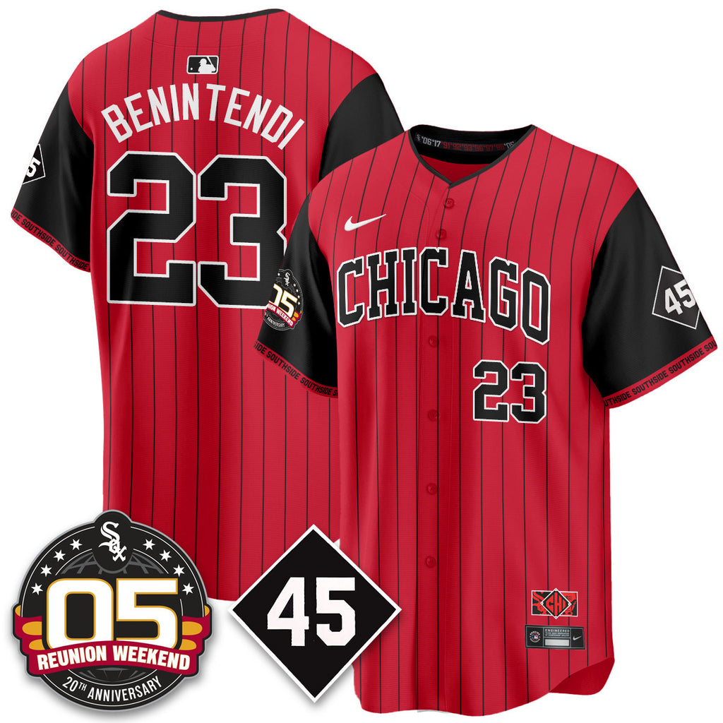 Men's Chicago White Sox Bobby Jenks 2025 Jersey - Reunion Weekend - All Stitched