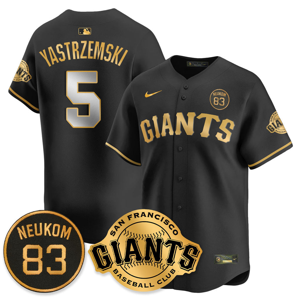 Men's San Francisco Giants Bill Neukom Memorial 2025 Jersey - All Stitched