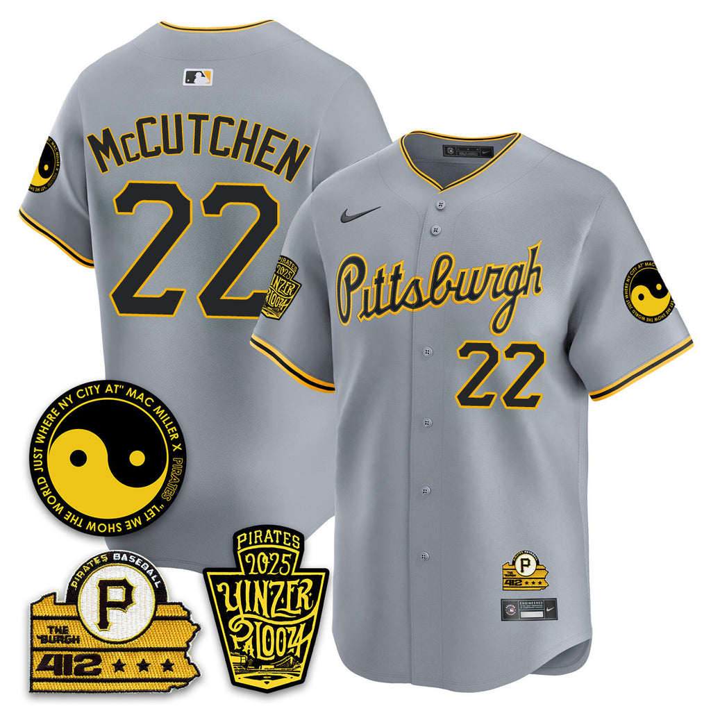 Men's Pittsburgh Pirates Yinzerpalooza 2025 Limited Jersey - All Stitched
