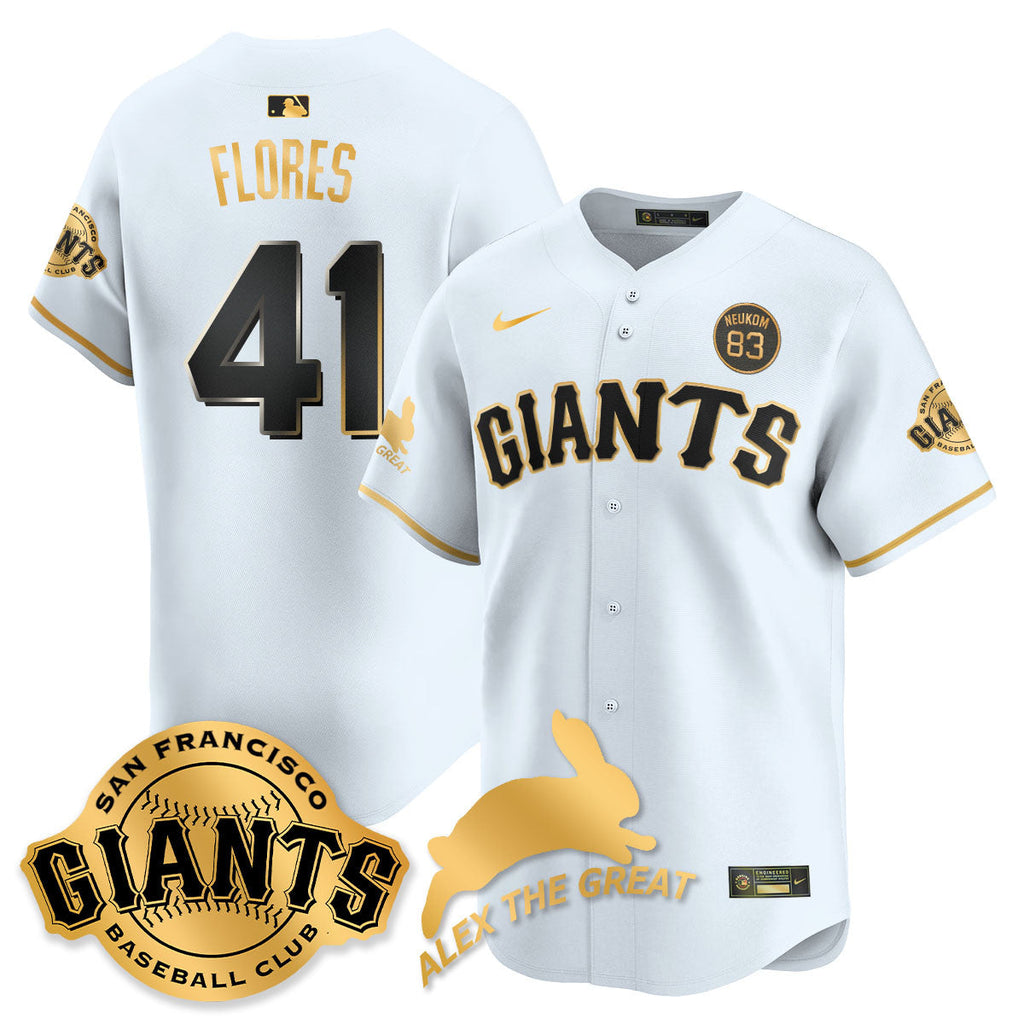 SF "Alex the Great" Rabbit Memories 2025 Jersey - Stitched