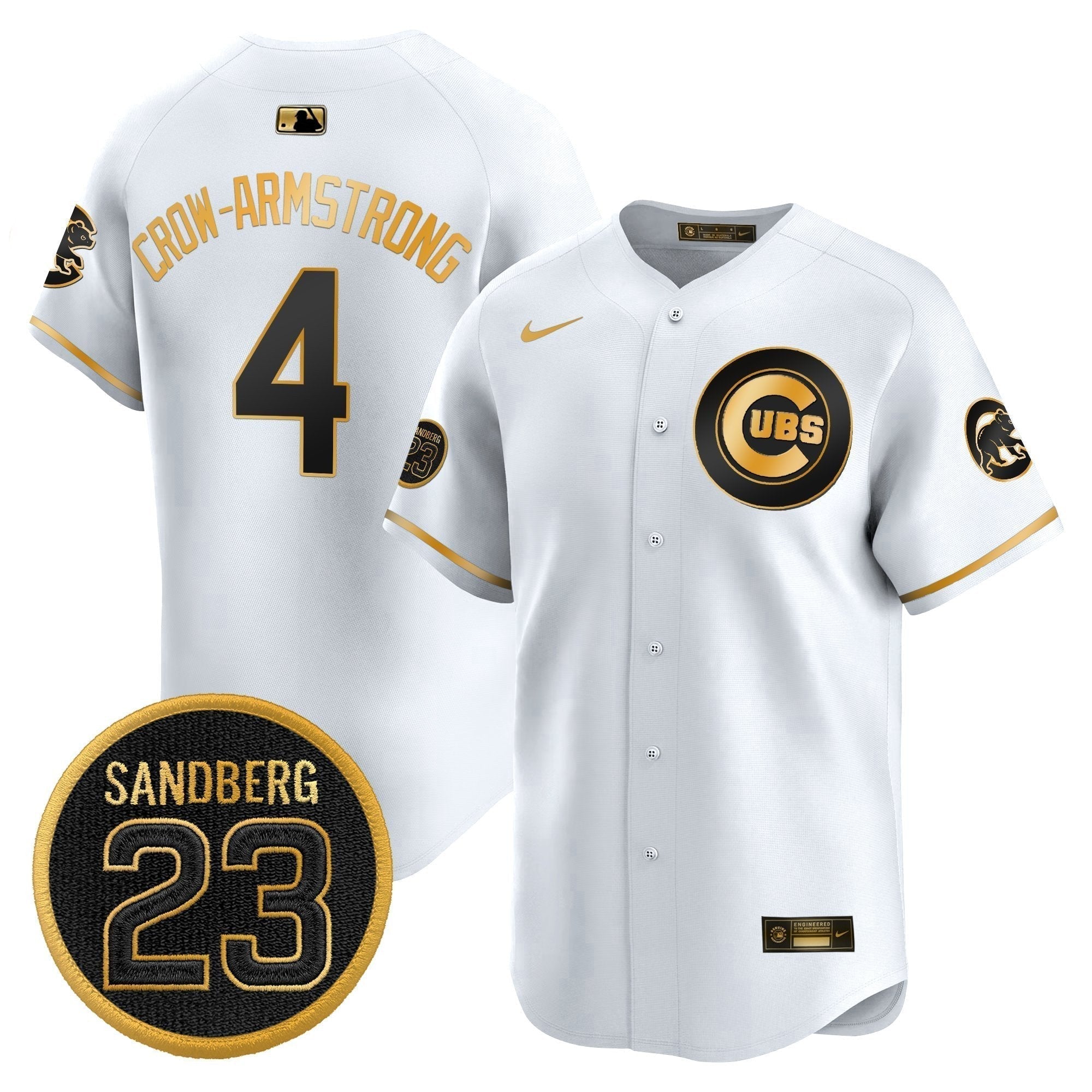 CHC 'Ryne Sandberg Tribute' Vapor Premier Limited Jersey V2 - Stitched