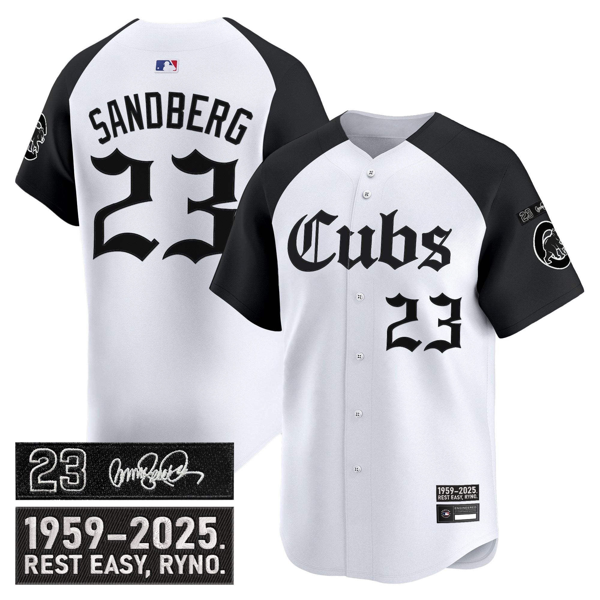 CHC 'Ryne Sandberg Tribute' Vapor Premier Limited Jersey - Gothic Edition - All Stitched