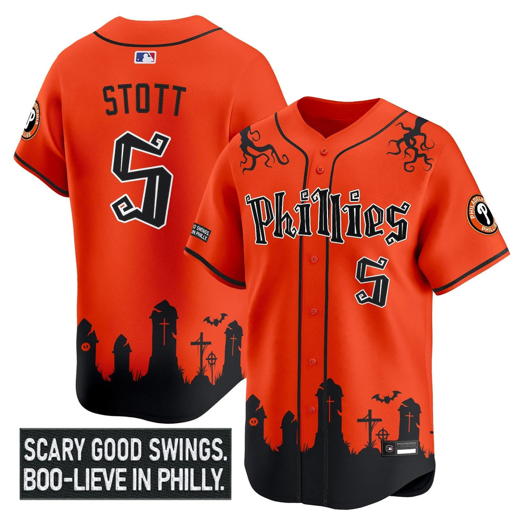 PHI 'Halloween Spooky Edition' Premier Limited Jersey - Stitched