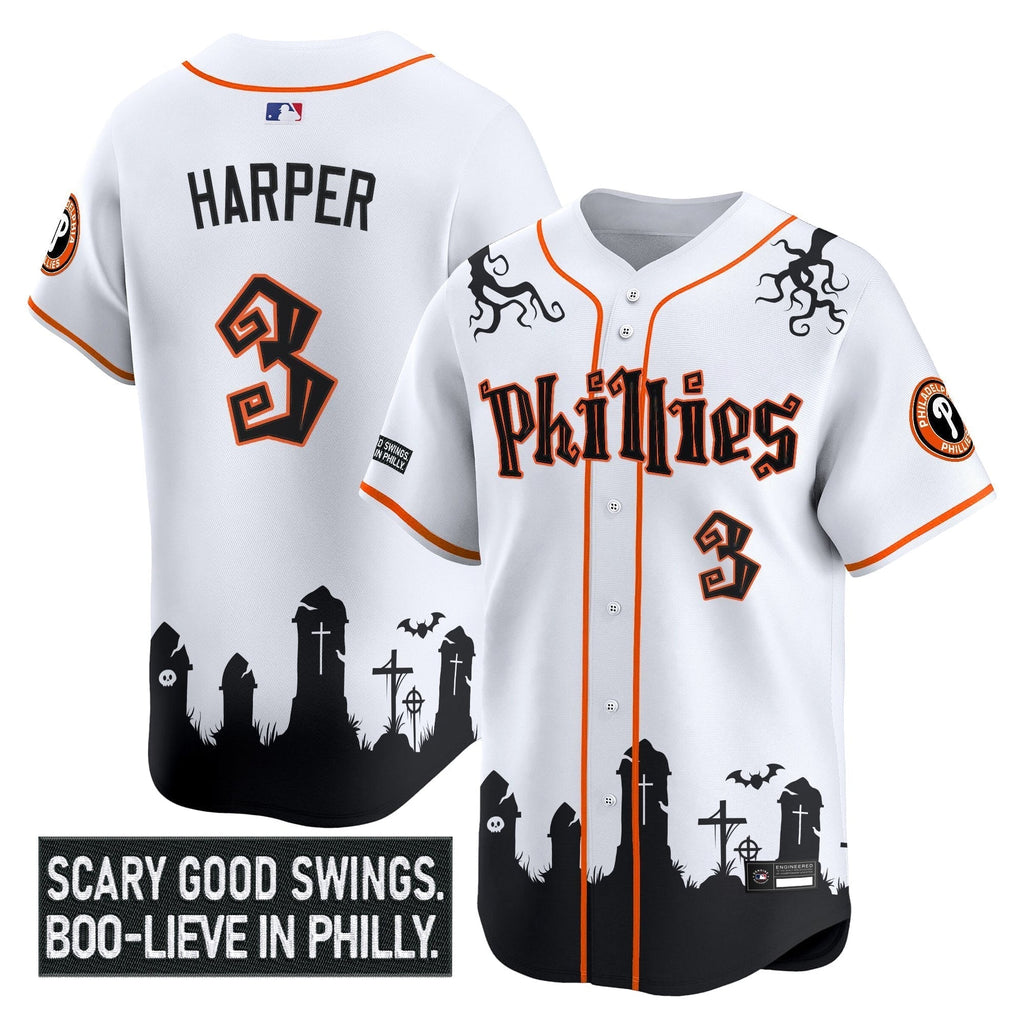 PHI 'Halloween Spooky Edition' Premier Limited Jersey - Stitched