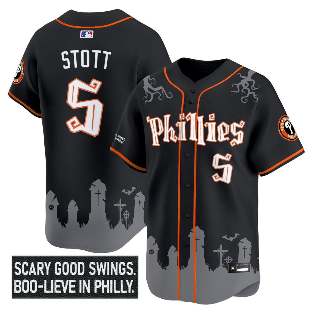 PHI 'Halloween Spooky Edition' Premier Limited Jersey - Stitched
