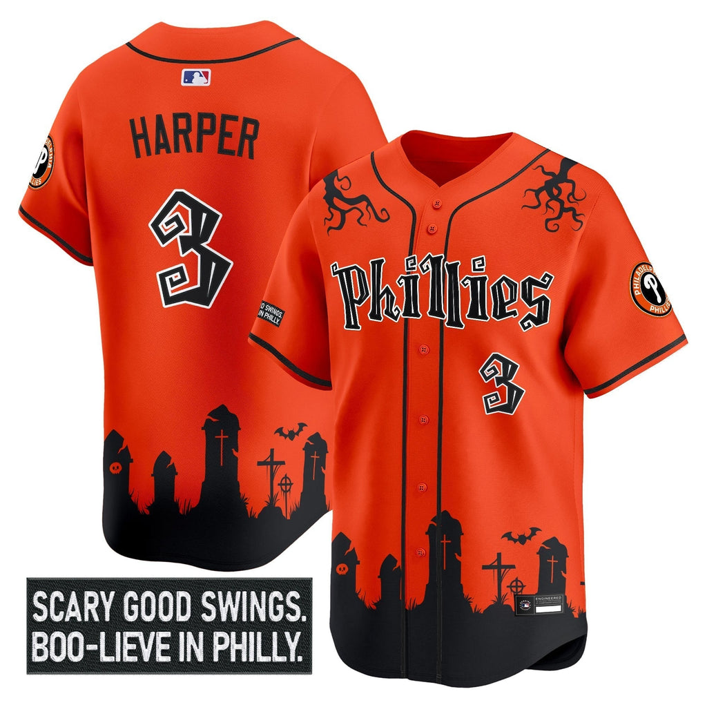 PHI 'Halloween Spooky Edition' Premier Limited Jersey - Stitched