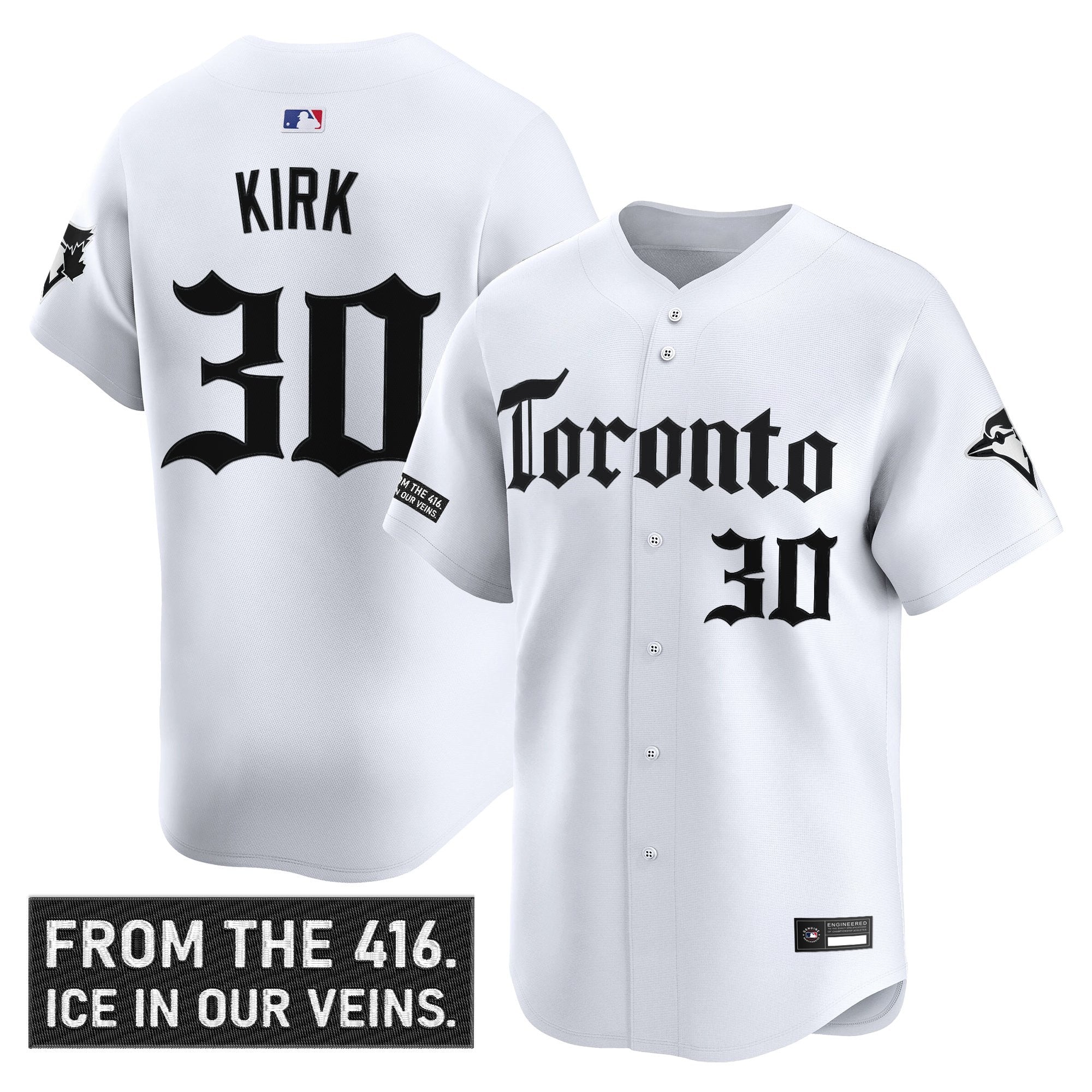 TOR 'Gothic North Edition' Vapor Premier Limited Men Jersey - All Stitched