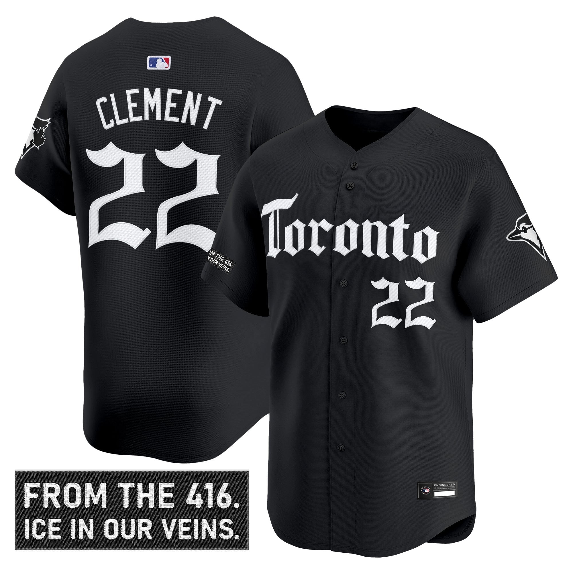 TOR 'Gothic North Edition' Vapor Premier Limited Men Jersey - All Stitched