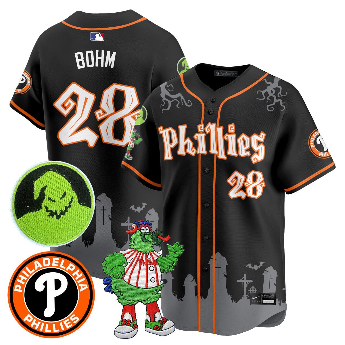 PHI Oogie Boogie & Phanatic Premier Limited Jersey - All Stitched