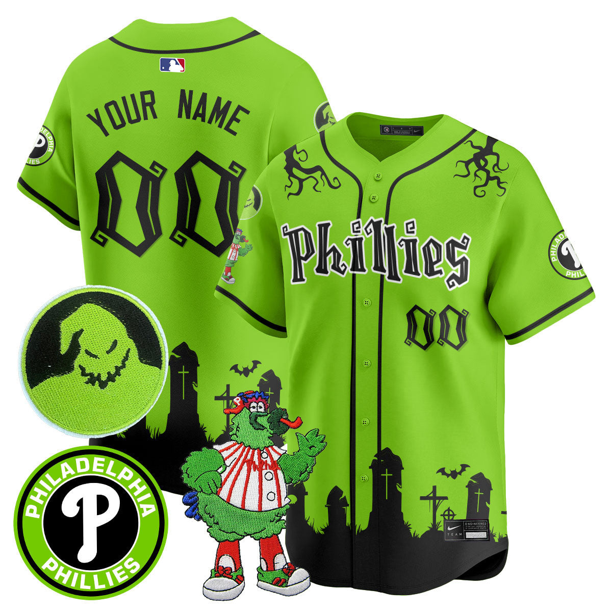 PHI Oogie Boogie & Phanatic Premier Limited Jersey - All Stitched