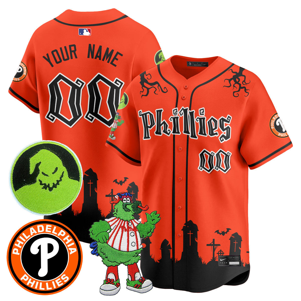 PHI Oogie Boogie & Phanatic Premier Limited Jersey - All Stitched