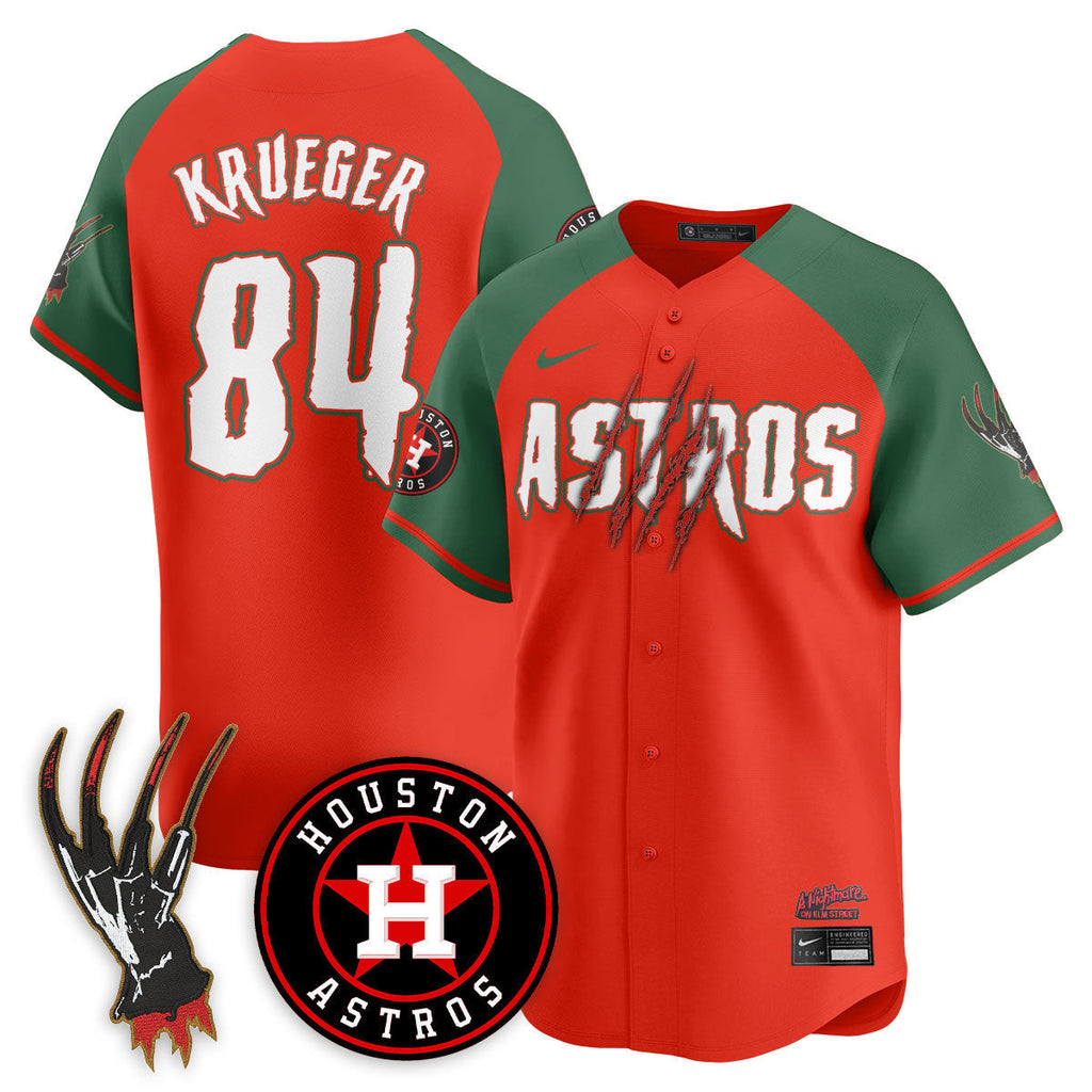 HOU "A Nightmare on Elm Street" Men Jersey - Stitched