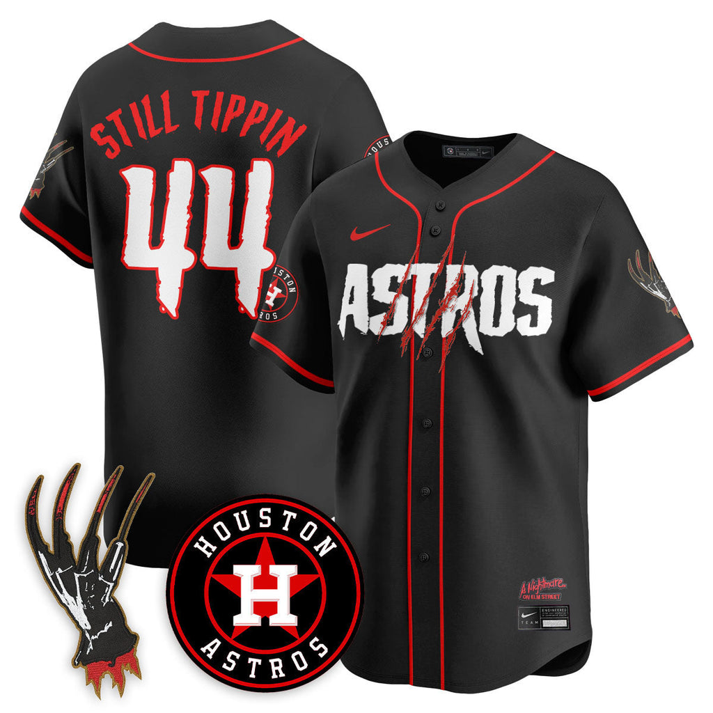 HOU "A Nightmare on Elm Street" Jersey - Stitched