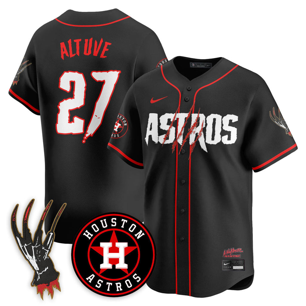 HOU "A Nightmare on Elm Street" Men Jersey - Stitched