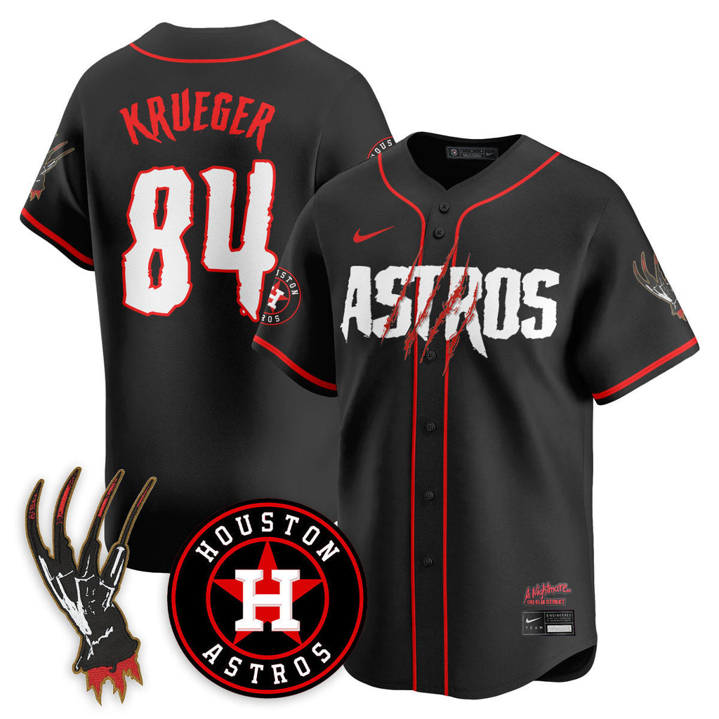 HOU "A Nightmare on Elm Street" Men Jersey - Stitched