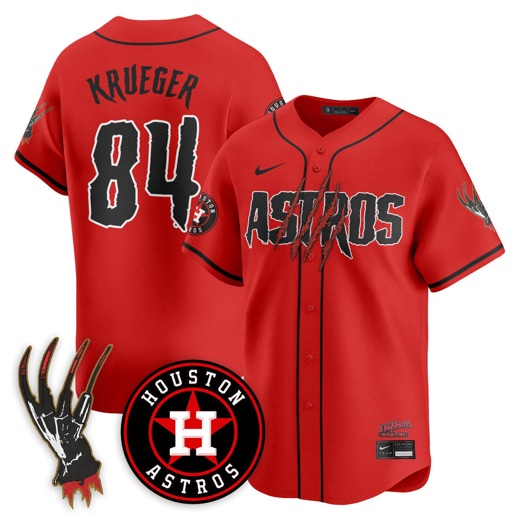 HOU "A Nightmare on Elm Street" Men Jersey - Stitched