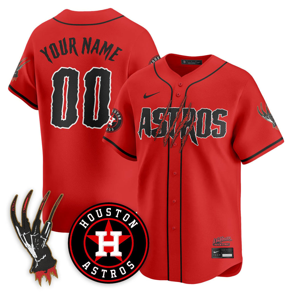 HOU "A Nightmare on Elm Street" Jersey - Stitched
