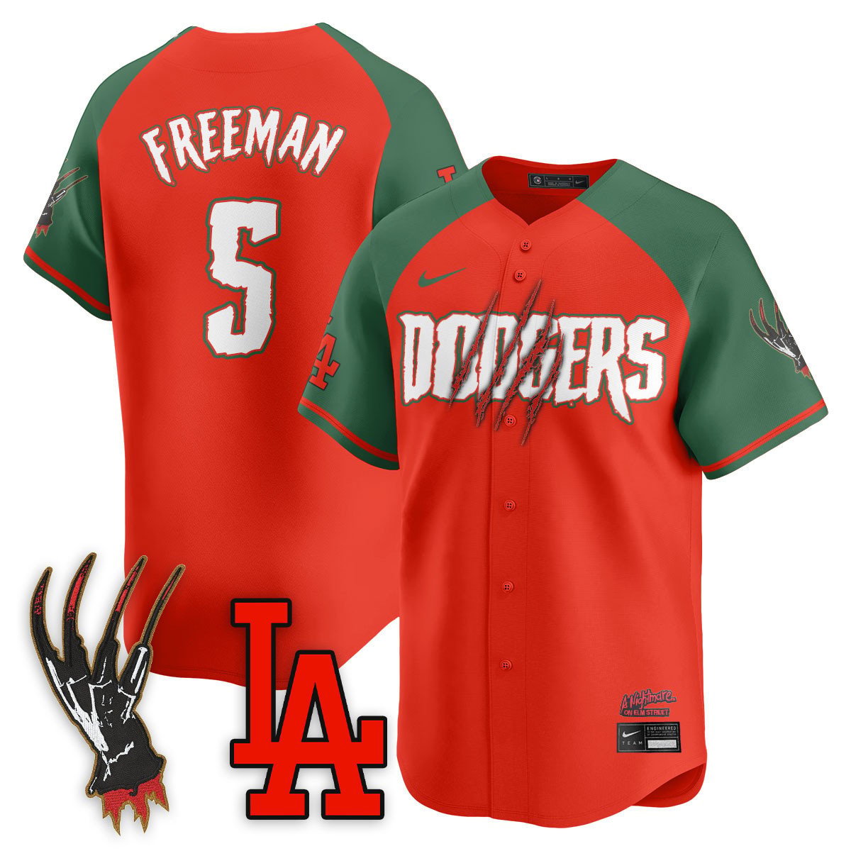 LAD "A Nightmare on Elm Street" Men Jersey - Stitched