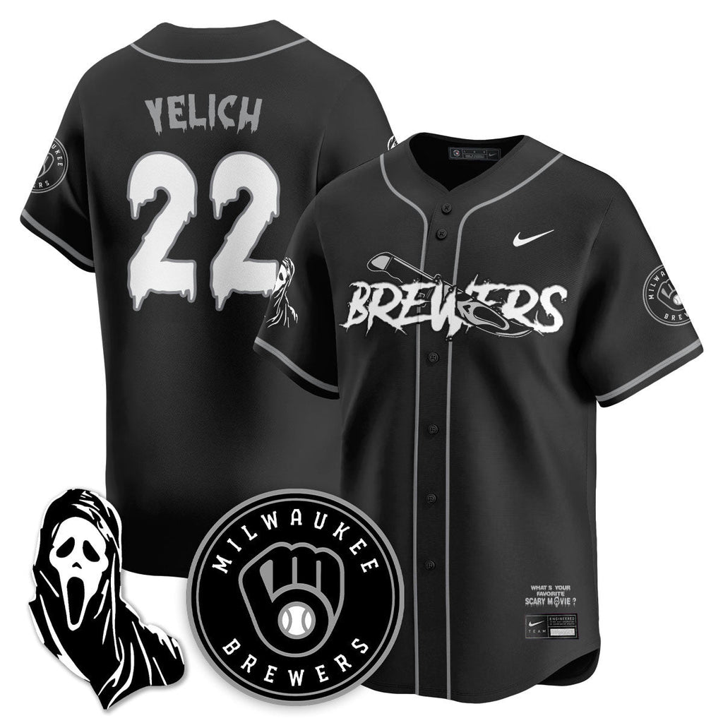MIL "Scream Ghostface" Jersey - All Stitched
