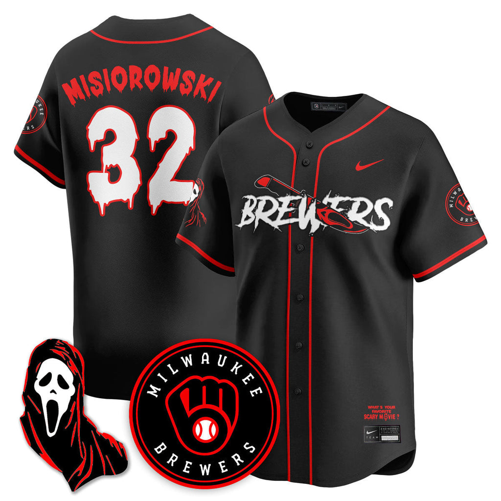 MIL "Scream Ghostface" Men Jersey - All Stitched